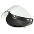 Universal Motorcycle Helmet Flip Up Transparent Lens Visor Button Sunscreen Model Wind UV - 6