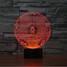 3d 100 Led Night Light Football Colorful Decoration Atmosphere Lamp Christmas Light Dimming Novelty Lighting - 3