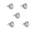 5pcs Light Ac85-265v Bulb 16xsmd5630 8w Cool White Light Led 650lm Gu10 - 1