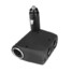 Rotate 90 Degree 3 Way Car Cigarette Lighter Socket with USB - 3