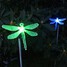 Dragonfly Color-changing Solar Stake Garden Light - 3