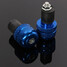Handlebar End Weight Balance Plug 22mm Red Blue Motorcycle Round - 7