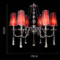 Bedroom Traditional/classic Red Lamps Electroplated Metal Living Room Chandelier 220v - 4