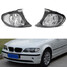 3-Series 4DR 330i Light For BMW Clear Lens E46 Corner Lights 325i Pair Side - 1