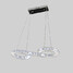 Feature For Crystal Modern/contemporary Chrome Pendant Light Living Room Led Metal - 1