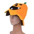 Pumpkin Kids Masquerade Hat Halloween Girl Costume Party Fancy Decor - 7