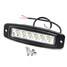 Truck Boat Bike Headlight 18W Driving Fog Motorcycle Quad 6LED Spotlight Floodlight - 6