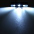 Tiny LEDs Number Micro Light White Car Motorcycle 12V Plate Tail Light - 6