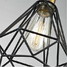 Fixture Garage Black Loft Light Max 60w Metal Pendant Lights Game Room Retro - 3