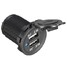 2.1A Sockets Waterproof Dual USB Power Charger Car Vehicle - 3