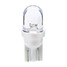 Fog 25LM Bulb Motorcycle Steel Ring Lamp DC 12V Car Auto White Instrument 10Pcs T10 Lights 1W - 2