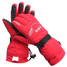 Red Gloves Outdoor Motorcycle Motor Bike Skiing Climbing 3.7V Electric Heated Warmer - 5