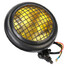 Headlight High Low Beam Light Black Universal Motorcycle 12V Round 7Inch Bright LED - 3