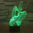 Touch Dimming Led Night Light Decoration Atmosphere Lamp Novelty Lighting Colorful 100 3d Christmas Light Abstract - 3