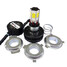 30W H4 LED Motorcycle COB 6500K Hi Lo Beam Headlight - 3