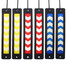 Auto COB 2Pcs 480LM Flexible Car Light DRL LED Strip Daytime Running Driving 6000K - 3