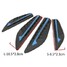 Silicone Sticker Bumper Side Anti-rub Strips 4pcs Car Rear View Mirror Door Edge - 4