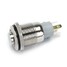 Blue LED Momentary Socket 5Pin 16mm 12V Push Button Switch Metal - 8