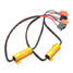 50W Load Resistor Decoder Wiring Canceller 2Pcs Canbus H7 LED DRL Fog Light - 1
