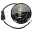 4.5 Inch Headlight Black 2Pcs Harley Motorcycle Passing 6000K LED Spot Fog - 4