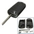 Vectra Zafira Vauxhall Opel Astra Battery Remote Flip Key Fob 3 Buttons - 1