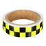 Dual Color Caution Reflective Sticker Chequer Roll Signal Warning - 8