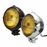 4inch Headlight Amber Light Lamp For Harley Bobber Chopper Motorcycle - 1