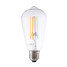 Decorative Ac 220-240 V 6 Pcs Cob E27 Dimmable St58 Warm White Led Filament Bulbs - 2