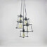 5 Heads Fixture Pendant Lights Living Room Vintage Restaurant - 2