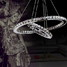 Pendant Light Rings Led Living Crystal Modern Luxury - 1