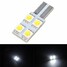 Car 4SMD T10 5050 White LED Door Light Bulb 12V Canbus Error Free - 1