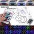 12V 4pcs 90mm Multi-Color 5050 Flash LED SMD Remote Control RGB Angel Eyes - 1