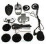 with Bluetooth BT Interphone Kit Function A2DP 2Pcs 500M Motorcycle Helmet Intercom Headset - 2