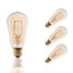 E26 4 Pcs Cob Dimmable Decorative Ac 110-130 V Led Filament Bulbs - 1