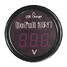 Battery digital Car Charger 2in1 Monitor USB LED Voltmeter - 5
