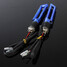 LED Motorcycle Motor Bike Turn Signal Indicators Light Lamp Blue - 6