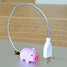 Nightlight Creative Pink Led Usb - 4