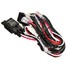 ON OFF Switch 12V Red 40A Laser Relay Fuse LED Light Bar Rocker Wiring Harness - 8