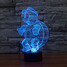 Touch Dimming 3d Colorful Christmas Light Decoration Atmosphere Lamp Led Night Light Novelty Lighting 100 - 5