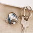 Cartoon Key Chain Static Car Eliminator Electrostatic Big Head - 5