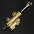 Motorcycle Bike Oil Rear Brake Master Cylinder Golden Pot Internal - 1