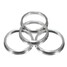 Mercedes Rings Aluminium VW 4pcs Reducer Wheel HUB AUDI Seat spacer Spigot - 6