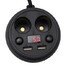 Voltmeter 3.1A 24V Cigarette Lighter Power Plug Socket Charger Car Dual USB - 3