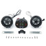 Sound System with Bluetooth Function Motorcycle Stereo Radio MP3 USB 12V Waterproof - 1
