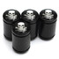 Rim 4pcs Metal Air Valve Car Auto Motorcycle Tire Stem Caps Covers Bike Wheel - 3