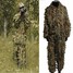 Hunting Suit Hide Woodland Camouflage Clothing Free Leaf Coat Size 3D - 2