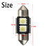 31MM Car Interior LED Canbus Festoon Dome Light Lamp Bulb White SMD - 6