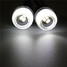 10Pcs Motorcycle 5630 White Eagle Eye Lamp 3LED 18MM Daytime Running Lights - 6