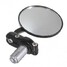 Round Handle Bar End 8inch 3inch Motorcycle Aluminum Side Mirrors - 4