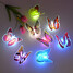 Home Decorative Style Wall Creative 3pcs Color Changing Led Night Light Butterfly - 2